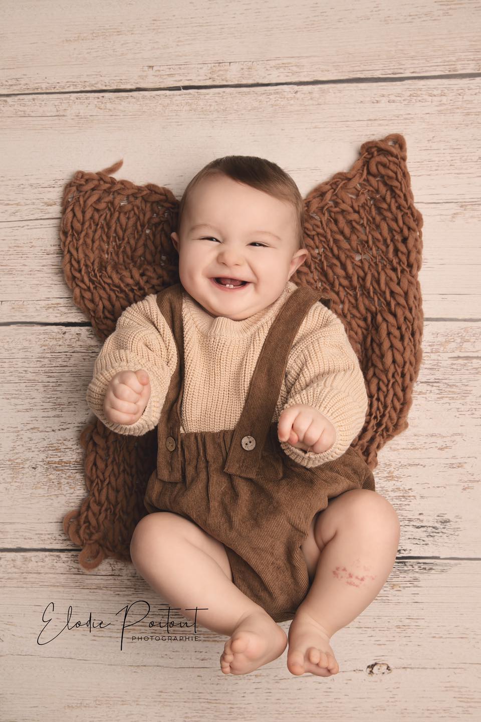 Séance photo issue d'une séance bébé en studio à Coulangeron près d'Auxerre