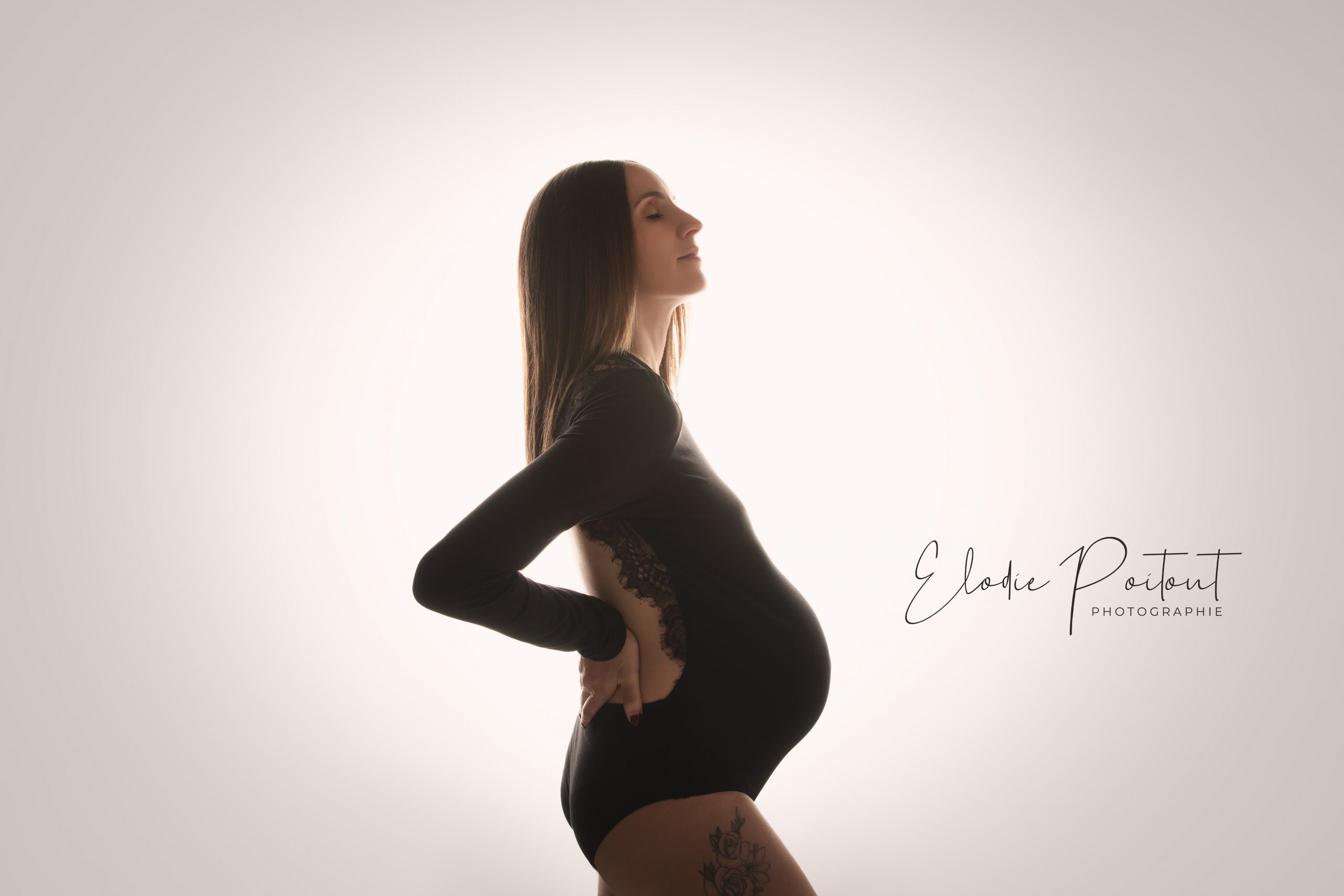 photo issue d'une séance grossesse en studio